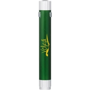 Fusion (r) - Aluminum Flashlight. Single White Led Light. Durable Metal Clip