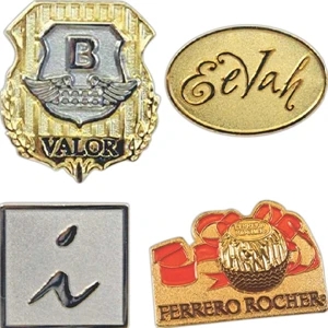Eevah Moonlit Eevah - 1 1/4" - Die Struck Iron Two Tone Lapel Pin With Military (butterfly) Clutch