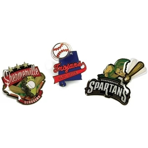 Bobblehead Pens - Bobble Head Pin With Small Spring To Provide Movement To Top Piece