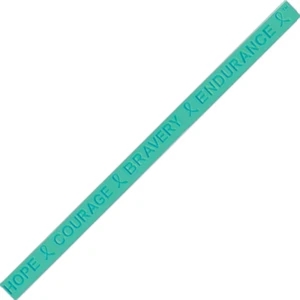 Ovarian Cancer, Polycystic Ovarian Syndrome And Tourette Syndrome - Hope Courage Bravery Endurance Wristband