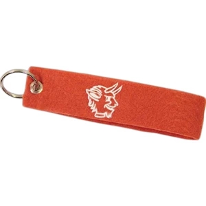 6" X 1-1/4" - Key Tag With Metal Grommet And Split Ring With Luggage Tag Cord Option