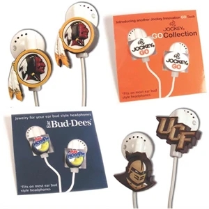 Ear Bud-dees Ipod (r) - 2-d - These Ear Bud Attachments Cling To Your Ear Phones Or Ear Buds