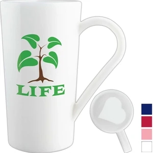 Nature Ad (tm) Corn Mug (tm) - Mug 17 Oz Capacity Featuring An Invisible Heart