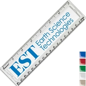 Quickview - 7" Ruler With Insert Printed On White Paper Under Protective Lens