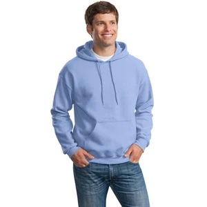 Gildan (r) - S - X L White - Cotton/polyester Pullover Hooded Sweat Shirt With Matching Drawstring