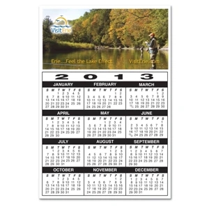 Magnet 20 Mil - Rectangle. Digital 4-color Process Print; Size 4 X 5.875