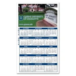 Magnet 20 Mil - 15 Month Rectangle. Digital Four Color Process Print; Size 3 X 5"