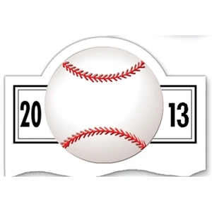 Magnet 20 Mil - Baseball Schedule - Full Color. Digital Four Color Process Print