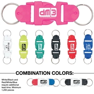 Buckle-up - Catalog 5-7 Day Production - Clever And Fun Detachable Design Key Tag