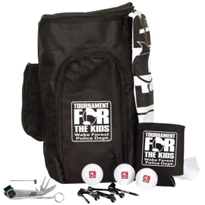 Wilson Ultra (r) - Wilson (r) Ultra 500 - Deluxe Shoe Bag Kit With Towel, 10 Tees, Golf Tool, Can Holder And 3 Balls
