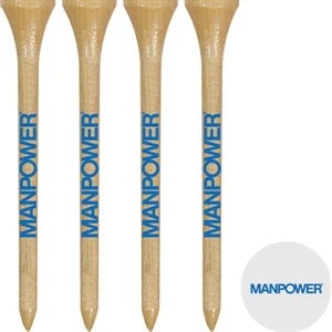 Catalog 5-7 Day Production - Package Of Four 2 3/4" Golf Tees And One Ball Marker