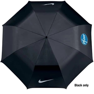 Nike Golf - Collapsible Golf Umbrella With Rubber Handle With Strap And Auto Open Push Button