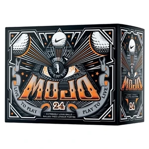 Nike (r) Mojo - Catalog 3 Day Production - Two-piece Low Compression Construction Golf Balls Sold In Double Dozen