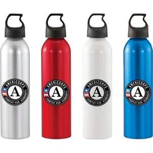 Patriot (tm) - Lightweight 24 Oz. Aluminum Sports Bottle With Bpa Free Liner