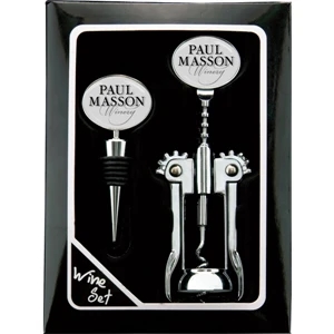 Catalog 5-7 Day Production - Wine Gift Set With Chrome Stopper And Chrome Cork Screw