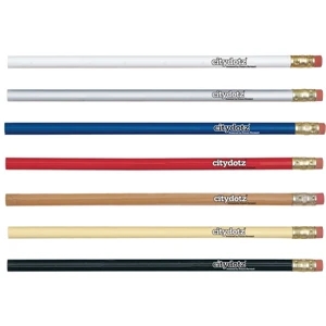 Tennessee Special - Sale 5-7 Day Production - Round Pencil With Brass Ferrule And High Density Eraser