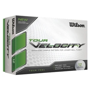 Wilson (r) Tour Velocity - Catalog 8-12 Day Production - Golf Ball With Hard Ionomer Cover