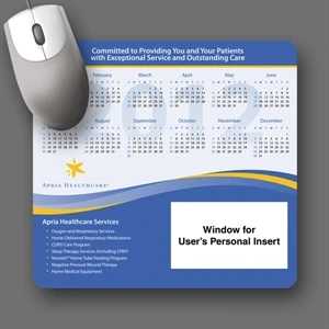 Frame-it Flex® - 7.5"x8"x.015"-peel & Place® - Windo With Photo Mouse Pad-5-day; Rush: 24hr,1,2,or 3-day