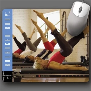 Softtouch (r) - 8"x9.5"x1/8"-antimicrobial Plush Fabric Mouse Pad-5-day; Rush: 24 Hour,1,2,or 3-day