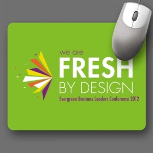 Softtouch (r) - 7"x9"x1/16"-antimicrobial Plush Fabric Mouse Pad-5-day; Rush: 24 Hour,1,2,or 3-day