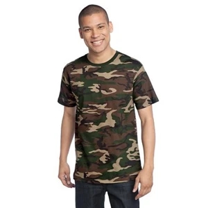 District Made (tm) - X S - X L Camo - Short Sleeve Crew Neck Camo Tee Shirt