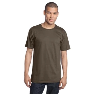 District Made (tm) - X S - X L Natural - Men's Organic Cotton Perfect Weight Crew Tee