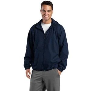Sport-tek (r) - X S- X L All Colors - Hooded Raglan Jacket, 100% Polyester Shell