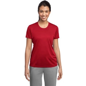 Sport-tek (r) Competitor (tm) - X S - X L All Colors - Ladies' 100% Polyester Tee With Double-needle Sleeves And Hem