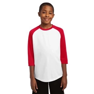 Sport-tek (r) Posicharge (tm) - Youth Baseball Jersey, 4.4-ounce, 100% Cationic Polyester