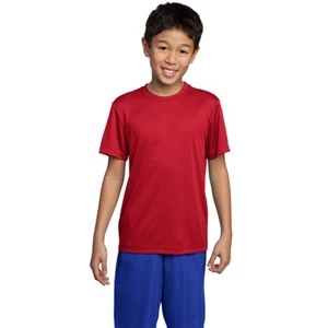 Sport-tek (r) Competitor (tm) - Lightweight 100% Polyester Youth T-shirt With Removable Tag