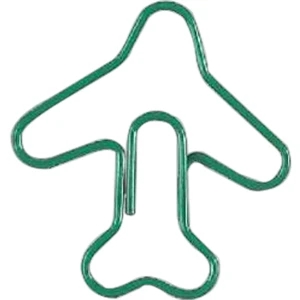 Clipsters - Multi-color Plane Shape Clipsters - 10 Style Clips Per Zipper Pouch