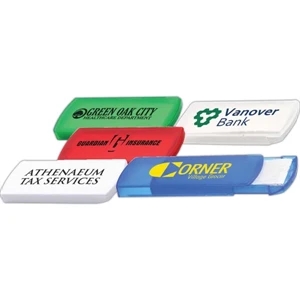 Slide-right - Bandage Holder Pillbox With Slide-out Drawer That Holds Multiple Bandages