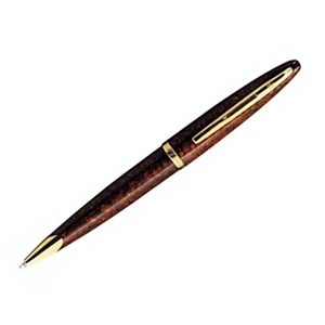 Carene - Decorated Lacquer Roller Ball Pen With 23.3-karat Gold Plated Clip And Trim