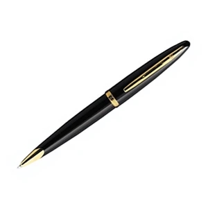 Carene - 23.3 - Karat Gold Plated Trim - Solid Lacquer Roller Ball Pen With Metal Plated Clip And Trim