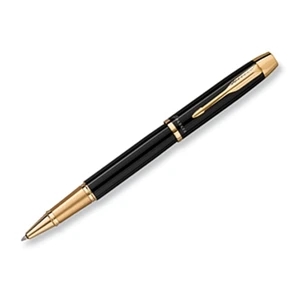 Parker Im - Gold Plated - Luxurious Roller Ball Pen With The Finest Grades Of Lustrous Lacquer Finish