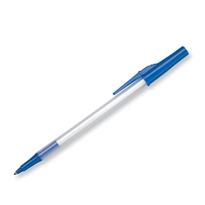 Write Bros.(r) - Medium Point Stick Pen With Tungsten Carbide Ballpoint And Frosted White Barrel