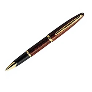 Carene - Decorated Lacquer Ballpoint Pen With 23.3-karat Gold Plated Clip And Trim