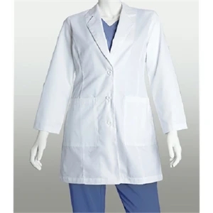 Barco Prima - Princess Seam Lab Coat Has 2 Deep Patch Pockets & Cell Phone Pocket