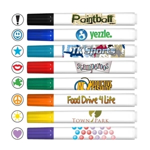 Stamperoos - Four Color Process - Stamp Marker With Washable Inks. Tip Is Actual Stamp Design