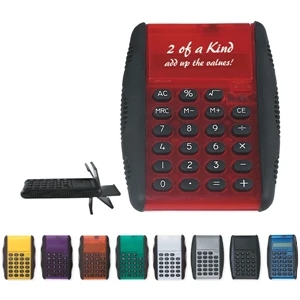 Flip Calculator With Soft Touch Keys And Side Grips For Ultimate Comfort