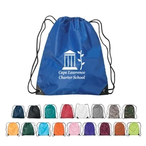 Athletic Gold - Silkscreen - Small Sports Pack With Polyester Drawstring