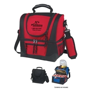 Kooler - Dual Compartment Bag Made Of 420 Denier Polyester With Black Trim