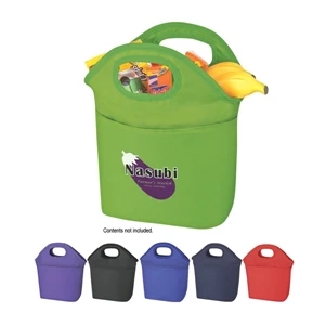 Hampton - Silkscreen - Insulated Cooler Bag Made Of 210d Polyester With Peva Lining