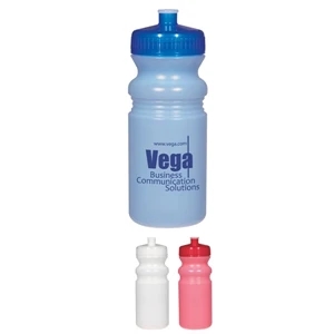Hitgreen (tm) - Frosted Fitness Bottle With Leak Resistant Push Pull Lid, 20 Oz
