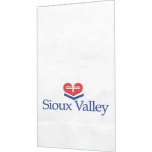 High Lines - Folded 2-ply White Dinner Napkin Made From Recycled Materials, 1/8 Fold