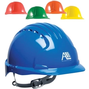 Jsp (r) Evolution (tm) - Hard Hat With 5 Raised Channels Running Across The Top Of The Helmet For Strength