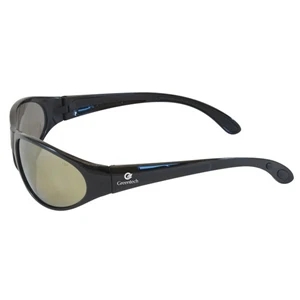 Pirana - Gold Mirror Lens - Safety Glasses With A Sporty Frame, Built For Comfort
