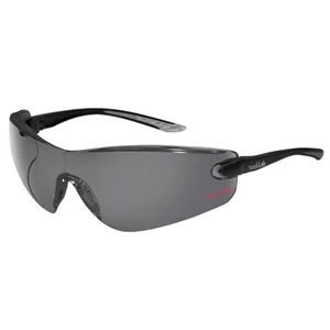 Bolle (r) Cobra (r) - Gray Lens - Safety Glasses With Microfiber Pouch And Adjustable Neck Cord