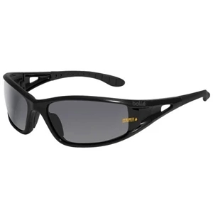 Bolle (r) Lowrider - Gray Lens - Safety Glasses With Rubber Temple Tips And Rubber Nose Pads