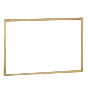 Brilliant Boards - Oak Wood Frame Dry Erase Board And Hanging Hardware